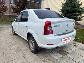 2011 Renault Logan I Рестайлинг, белый, 400000 рублей, вид 4