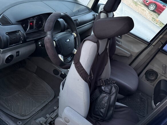 2002 Ford Galaxy I Рестайлинг, синий, 550000 рублей - вид 7