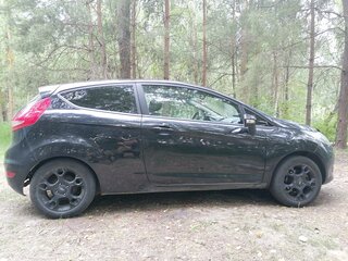 2008 Ford Fiesta Mk6, чёрный, 475000 рублей, вид 2
