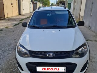2015 Lada (ВАЗ) Kalina Cross II, белый, 595000 рублей, вид 2
