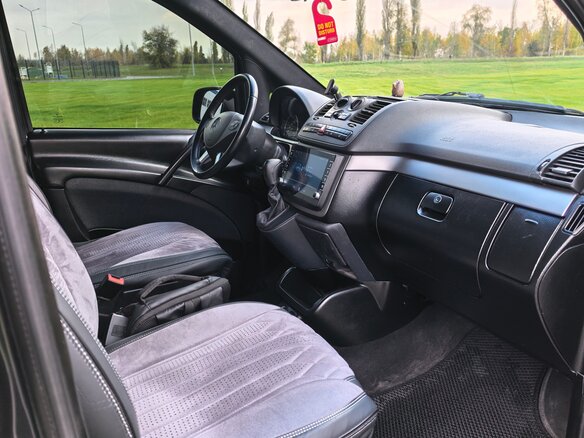 2007 Mercedes-Benz Viano Long L2 I (W639), чёрный, 2000000 рублей - вид 9