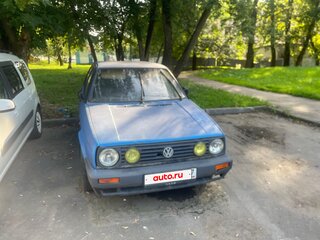 1990 Volkswagen Golf II, синий, 55000 рублей, вид 2