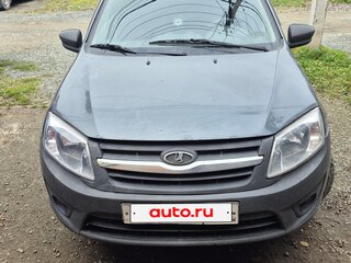 2017 Lada (ВАЗ) Granta I, серебристый, 350000 рублей, вид 1