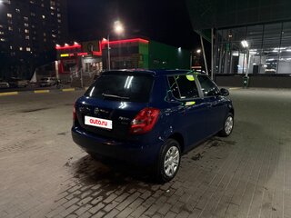 2012 Skoda Fabia II Рестайлинг, синий, 480000 рублей, вид 4