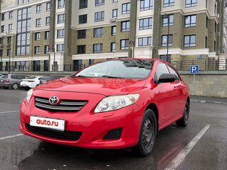 2008 Toyota Corolla X (E140, E150), красный, 710000 рублей, вид 1