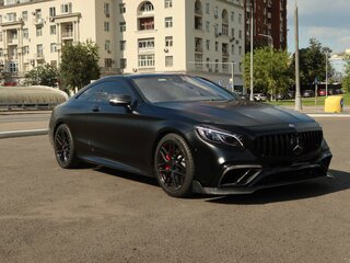 2019 Mercedes-Benz S-Класс AMG 63 AMG III (W222, C217) Рестайлинг, чёрный, 12450000 рублей, вид 1