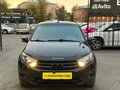 2023 Lada (ВАЗ) Granta I Рестайлинг, чёрный - вид 2