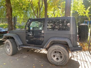 2007 Jeep Wrangler III (JK), чёрный, 1500000 рублей, вид 3
