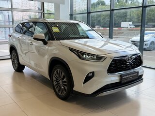 2025 Toyota Highlander IV (XU70), белый, 5400000 рублей, вид 3