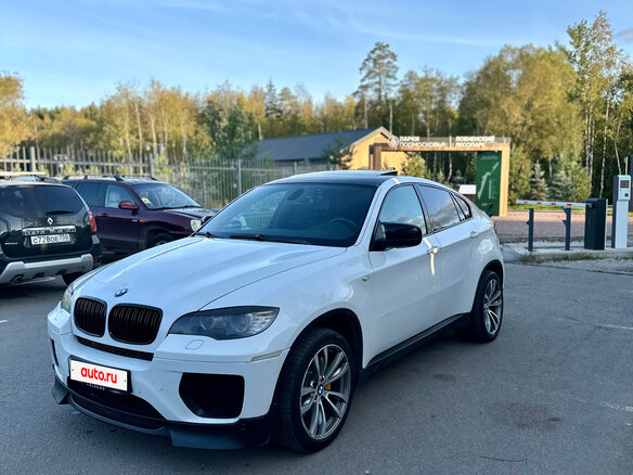 2010 BMW X6 40d I (E71), белый, 1700000 рублей - вид 1