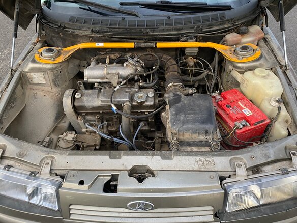 1999 Lada (ВАЗ) 2110, коричневый, 125000 рублей - вид 9