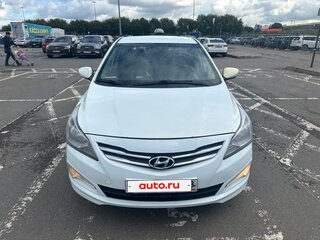 2016 Hyundai Solaris I Рестайлинг, белый, 790000 рублей, вид 1