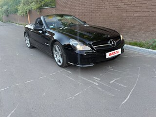 2008 Mercedes-Benz SL-Класс 550 V (R230) Рестайлинг 2, чёрный, 3000000 рублей, вид 2