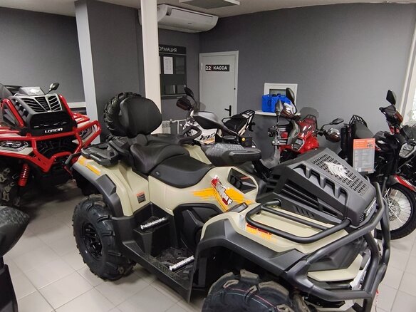 2026 Loncin XWolf 700L Mud, зелёный, 999000 рублей - вид 15