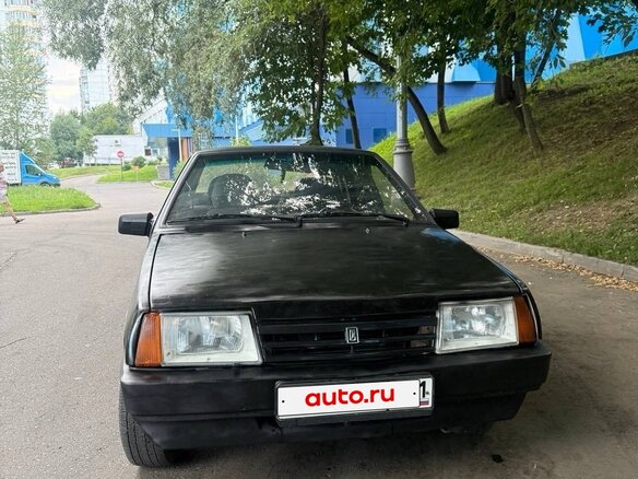 1997 Lada (ВАЗ) 21099, чёрный - вид 3