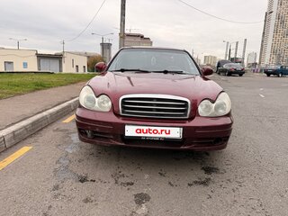 2004 Hyundai Sonata IV (EF) Рестайлинг, красный, 230000 рублей, вид 2