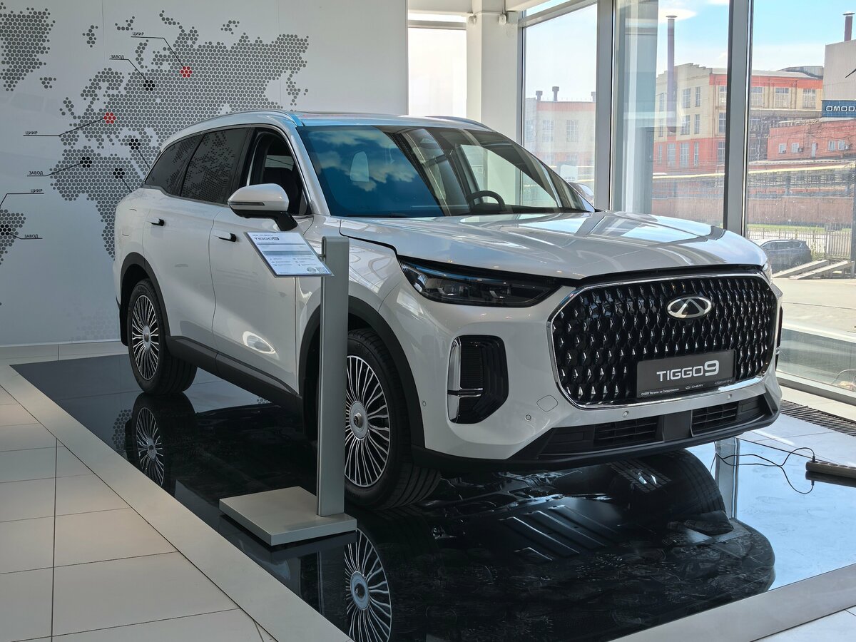 Открыть фотографии: Chery Tiggo 9 I