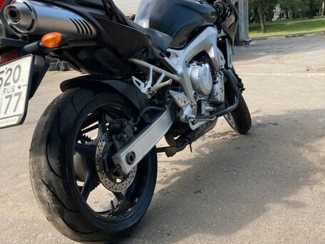 2007 Yamaha FZ6, чёрный, 340000 рублей, вид 4