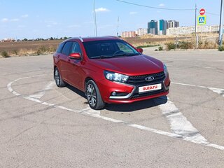 2018 Lada (ВАЗ) Vesta SW I, красный, 880000 рублей, вид 1