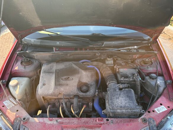 2006 Lada (ВАЗ) Kalina I, красный, 350000 рублей - вид 10