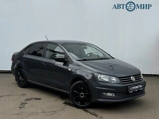 2015 Volkswagen Polo V, серый, 559000 рублей, вид 3