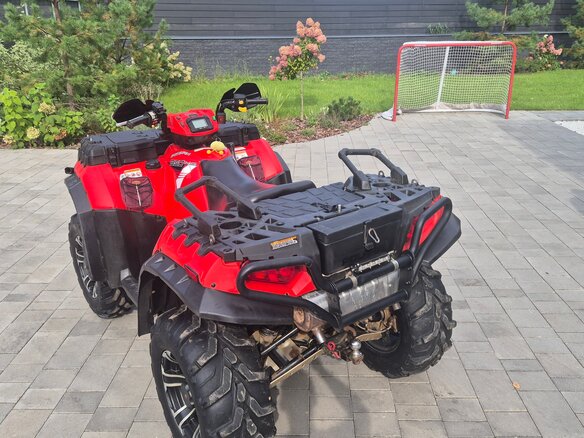 2010 Polaris Sportsman 850, красный, 670000 рублей - вид 15