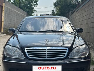 1999 Mercedes-Benz S-Класс 500 IV (W220), чёрный, 620000 рублей, вид 2