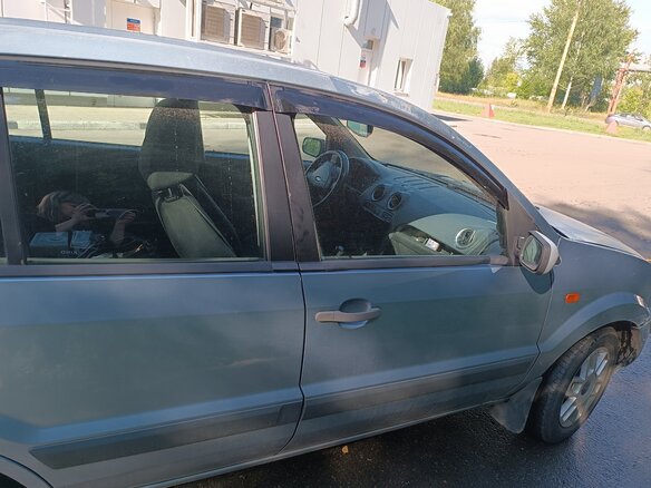 2008 Ford Fusion I Рестайлинг, синий, 270000 рублей - вид 5