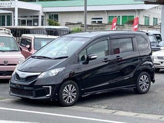 2014 Honda Freed I Рестайлинг 2, чёрный, 880000 рублей, вид 1