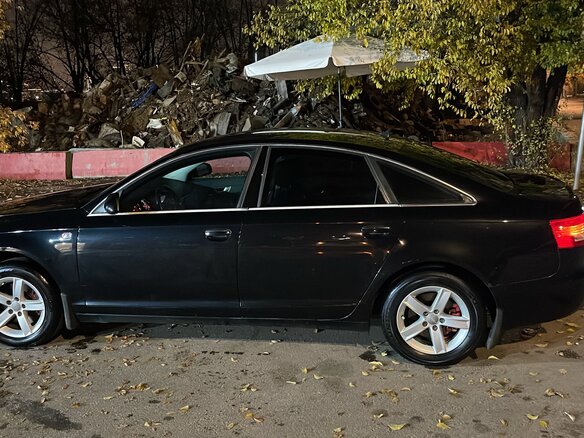 2008 Audi A6 III (C6), чёрный, 529000 рублей - вид 3