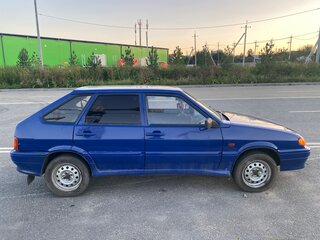 2002 Lada (ВАЗ) 2114, синий, 150000 рублей, вид 4