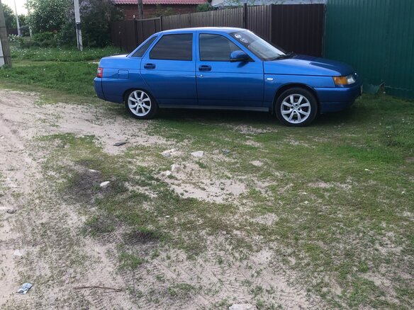 2002 Lada (ВАЗ) 2110, синий - вид 14
