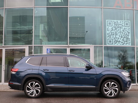 2021 Volkswagen Teramont I Рестайлинг, синий, 3590000 рублей, вид 4