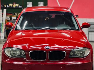 2009 BMW 1 серии 116i I (E81/E82/E87/E88) Рестайлинг, красный, 700000 рублей, вид 2