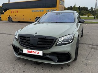 2013 Mercedes-Benz S-Класс 500 Long VI (W222, C217), чёрный, 3600000 рублей, вид 3