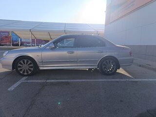 2008 Hyundai Sonata ТагАЗ IV (EF) Рестайлинг, серебристый, 550000 рублей, вид 2