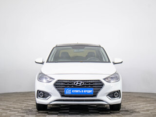 2017 Hyundai Solaris II, белый, 999000 рублей, вид 2