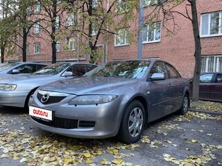 2007 Mazda 6 I (GG) Рестайлинг, серебристый, 350000 рублей, вид 2