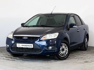 2008 Ford Focus II Рестайлинг, синий, 325000 рублей, вид 1