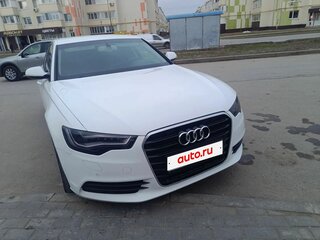 2011 Audi A6 IV (C7), белый, 1390000 рублей, вид 3
