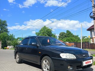 2006 Kia Spectra I Рестайлинг 2, чёрный, 380000 рублей, вид 1