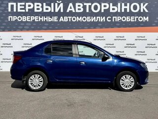 2014 Renault Logan II, синий, 642000 рублей, вид 4