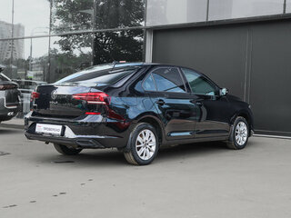2020 Volkswagen Polo VI, чёрный, 1450000 рублей, вид 4