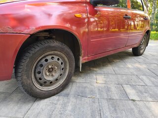 2010 Lada (ВАЗ) Kalina I, серебристый, 240000 рублей, вид 4