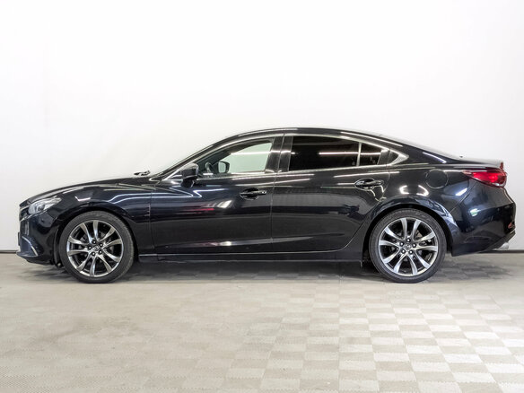 2017 Mazda 6 III (GJ) Рестайлинг, чёрный - вид 7