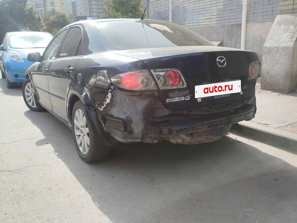 2006 Mazda 6 I (GG) Рестайлинг, зелёный - вид 17