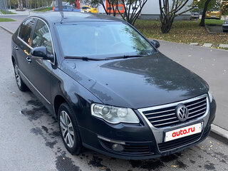 2008 Volkswagen Passat B6, чёрный, 886498 рублей, вид 3