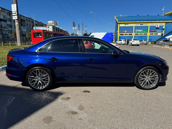 2019 Audi A4 V (B9), синий, 2630000 рублей - вид 6