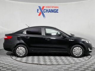 2012 Kia Rio 5-speed III, чёрный, 534000 рублей, вид 4