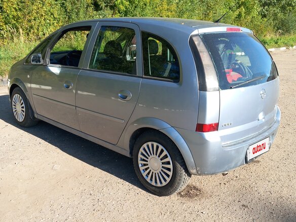2008 Opel Meriva A Рестайлинг, серебристый - вид 4